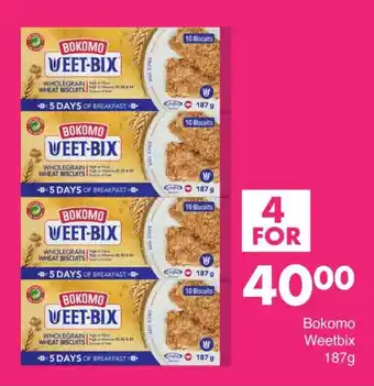 Save Bokomo Weetbix 187g offer