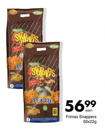 Save Frimax Snappers 50x22g offer