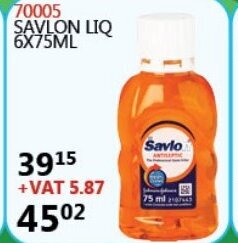 Africa Cash and Carry Savlon Liq 6x75ml offer