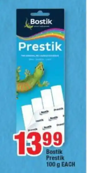 OK Foods Bostik Prestik 100g EACH offer