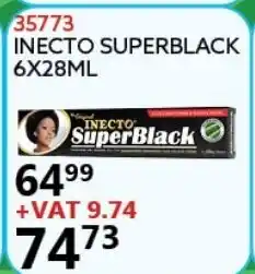 Africa Cash and Carry Inecto SuperBlack 6x28ml offer