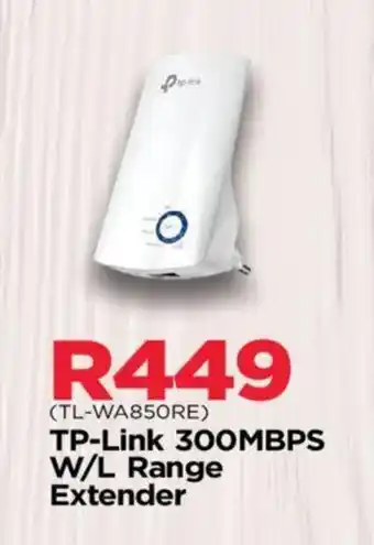 Matrix Warehouse TP-Link 300MBPS W/L Range Extender offer