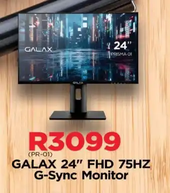 Matrix Warehouse GALAX 24" FHD 75HZ G-Sync Monitor offer