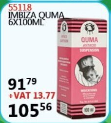 Africa Cash and Carry Imbiza Quma 6x100ml offer