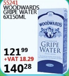 Africa Cash and Carry Woodwards Gripe Water 6x150ml offer