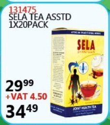 Sela Tea Asstd 20pack