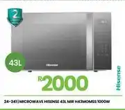Fair Price Hisense 43l mir microwave h43momss offer