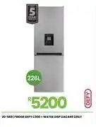 Fair Price Defy 226ltr c300 fridge + water dispenser dac449 offer