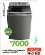 Fair Price Midea 21kg t/l met w/machine ma500w210/g offer