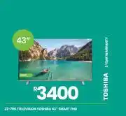 Fair Price Toshiba 43 smart fhd television offer