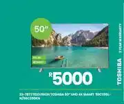 Fair Price Toshiba 50 uhd 4k smart television 50c350l-n/50c350kn offer
