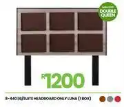 Fair Price Luna (1 box) b/suite headboard only offer