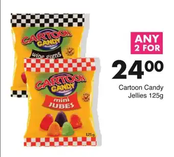 Save Cartoon Candy Jellies 125g offer