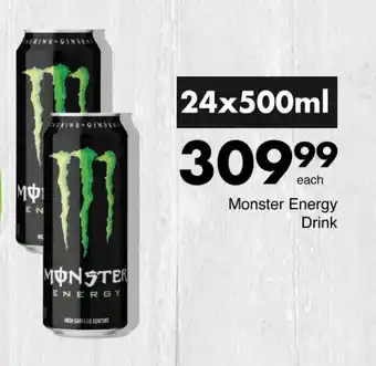 Save Monster Energy Drink 24x500ml offer