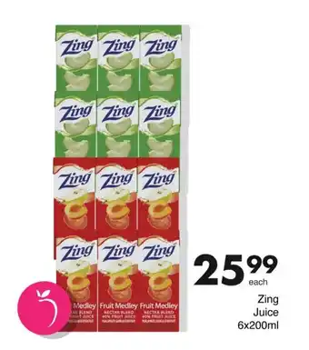 Zing Juice 6x200ml