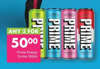 Save Prime Energy Drinks 300ml offer