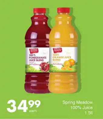 Save Spring Meadow 100% Juice 1.5lt offer