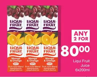 Liqui Fruit Juice 6x200ml