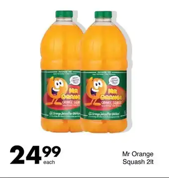 Save Mr Orange Squash 2lt offer