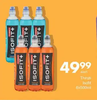 Save Thirsti Isofit 6x500ml offer