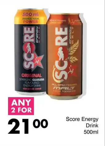 Save Score Energy Drink 500ml offer