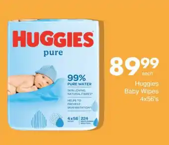 Save Huggies Baby Wipes 4x56's offer