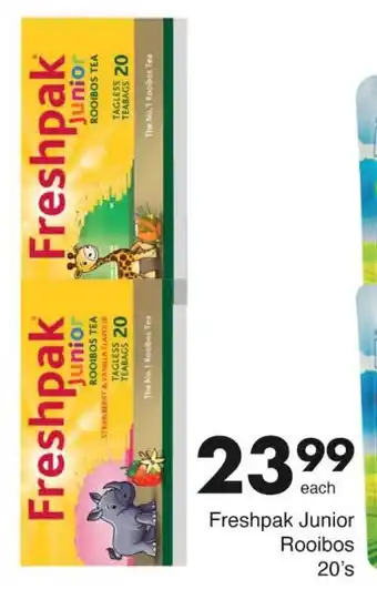 Save Freshpak Junior Rooibos 20's offer