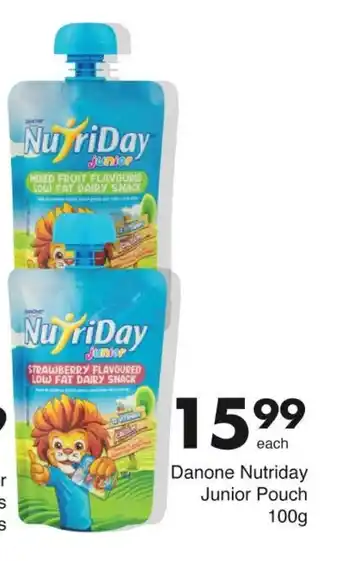 Danone Nutriday Junior Pouch 100g