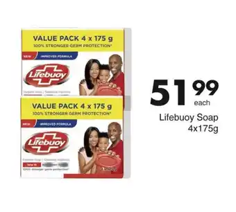 Save Lifebuoy Soap 4x175g offer