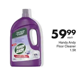 Save Handy Andy Floor Cleaner 1.5lt offer