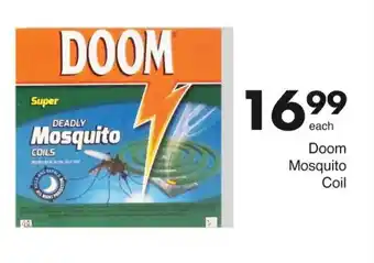 Save Doom Mosquito Coil offer