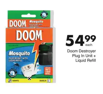 Save Doom Destroyer Plug In Unit + Liquid Refill offer