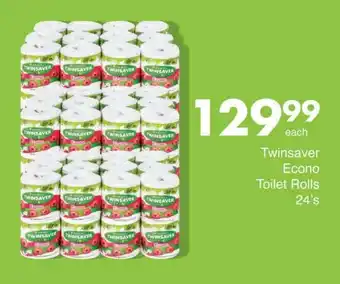 Save Twinsaver Econo Toilet Rolls 24's offer