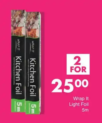 Save Wrap It Light Foil 5m offer