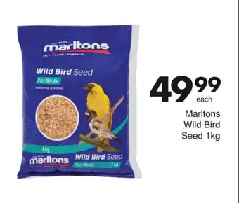 Save Marltons Wild Bird Seed 1kg offer