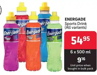 Makro ENERGADE Sports Drink (Áll variants) offer