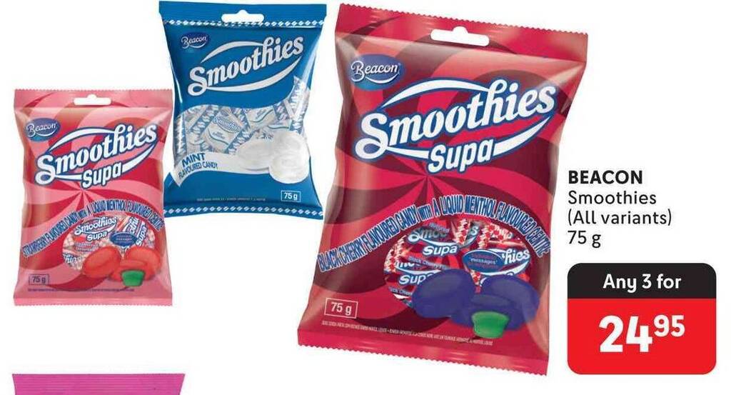 BEACON Smoothies (All variants) 75g offer at Makro