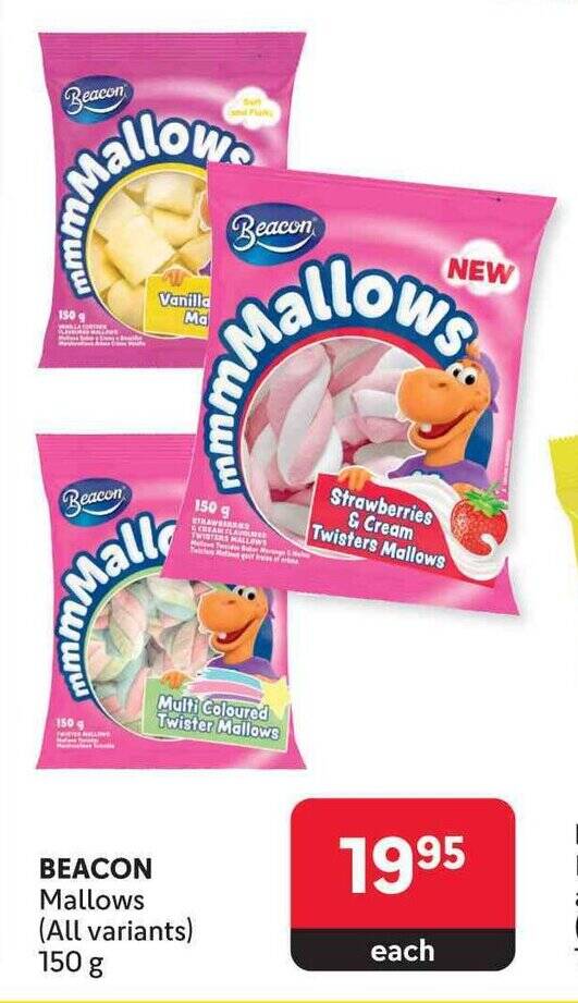 Beacon Mallows All Variants 150g Offer At Makro