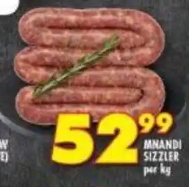 Shoprite MNANDI SIZZLER per kg offer