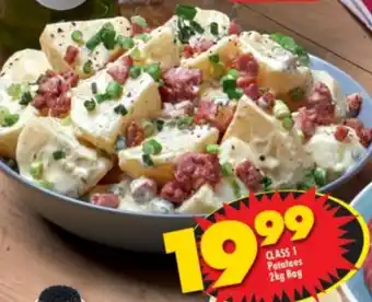 Shoprite Class A Potatoes 2kg offer