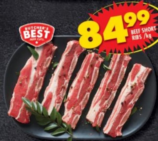 Beef Short Ribs offer at Shoprite