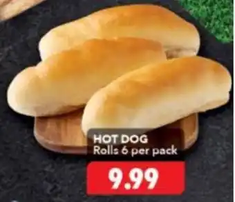 Shoprite Hot Dog Rolls 6 per pack offer