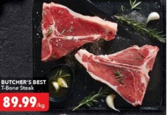 Shoprite Butcher's Best T-Bone Steak offer