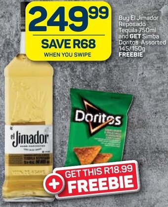 Pick n Pay Liquor El Jimador Reposado Tequila 750ml offer