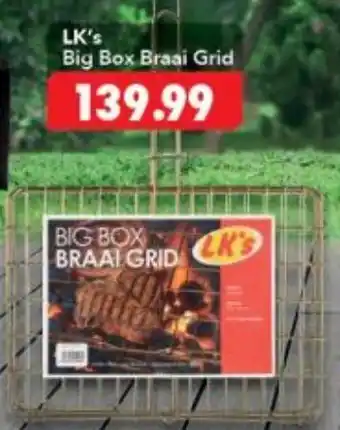 Shoprite LK's Big Box Braai Grid offer