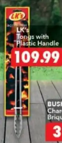 Shoprite LK's Tongs with Plastic Handle offer