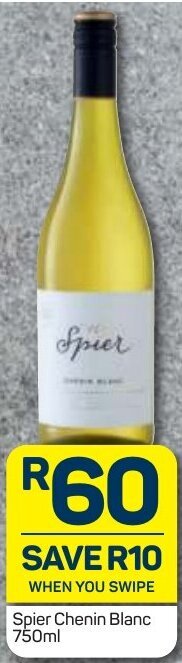 Pick n Pay Liquor Spier Chenin Blanc 750ml offer