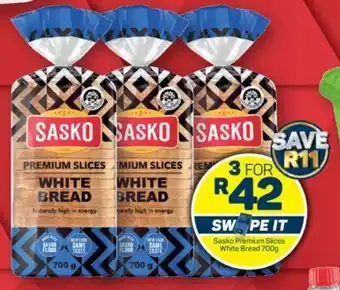 Pick n Pay Sasko Premium Slices White Bread 700g offer