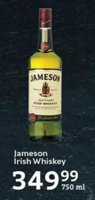 Oxford Freshmarket Jameson Irish Whiskey offer