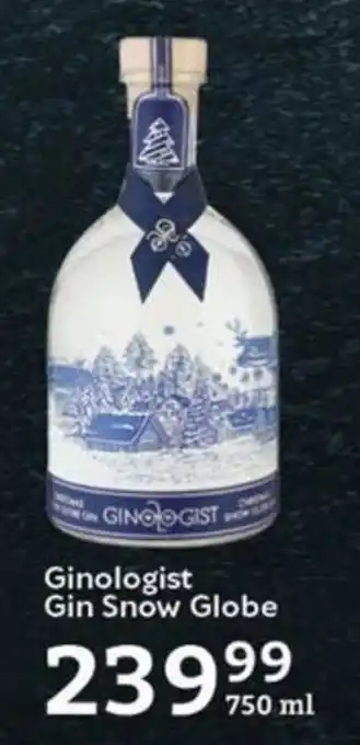 Oxford Freshmarket Ginologist Gin Snow Globe offer